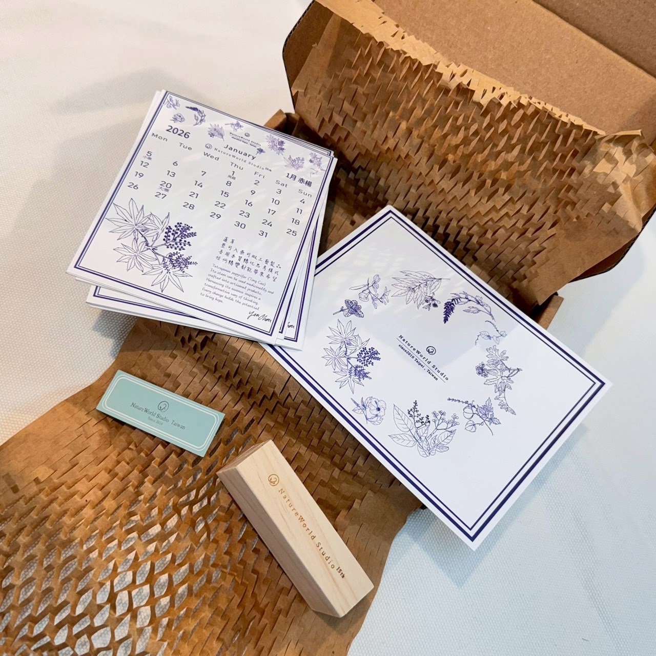 2026原生態台灣花草曆