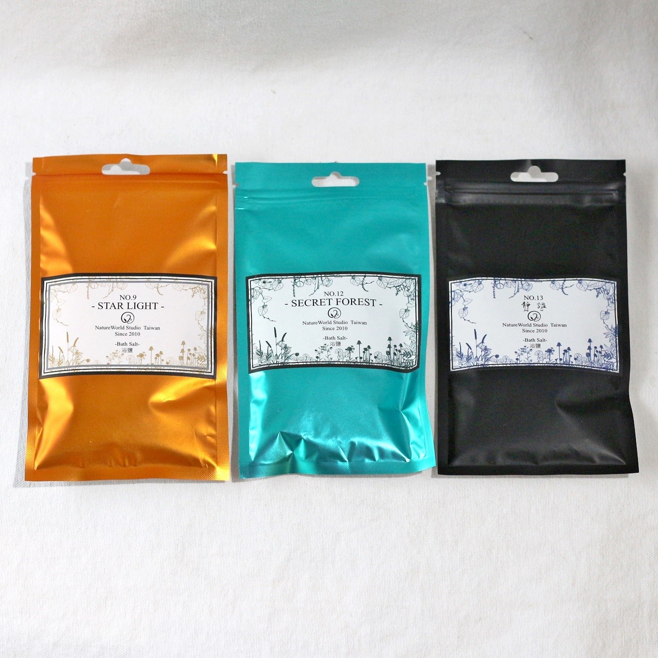 天然精油紓壓沐浴鹽70g/隨身包