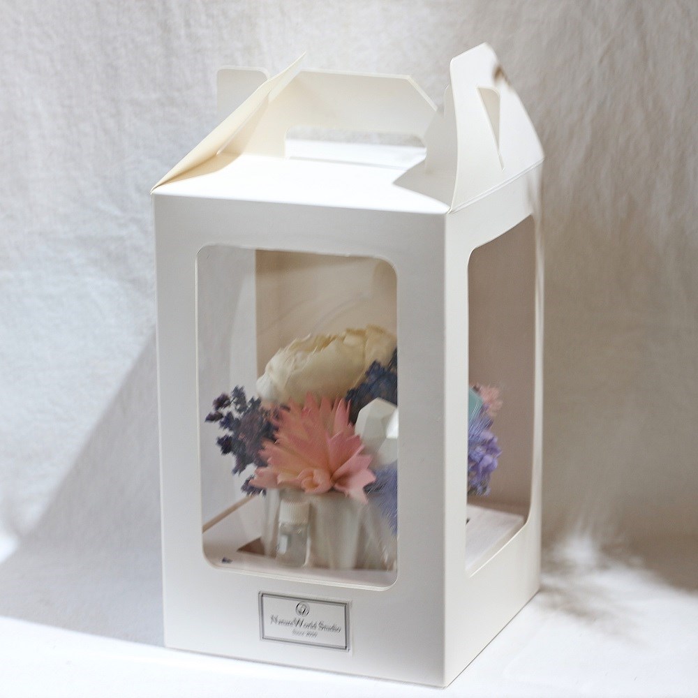 春神/索拉花擴香石桌花+1ml精油