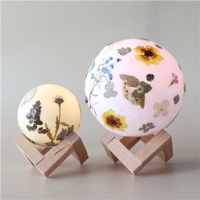 【體驗】花朵星球燈/小夜燈
